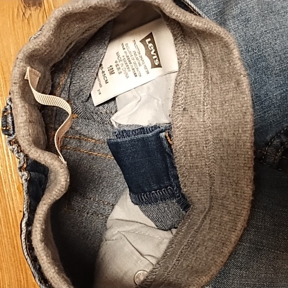 Levi's Boy's 514 Straight Leg Pull-On Jeans | 18M | Light Wash - Picture 4 of 7